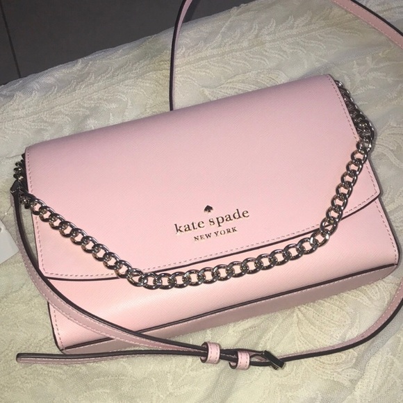 kate spade Handbags - NWT Kate Spade♠️Pink Shoulder Crossbody Purse